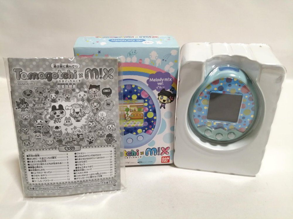 Tamagotchi m!x (たまごっちみくす) Melody m!x ver. ブルー - メルカリ