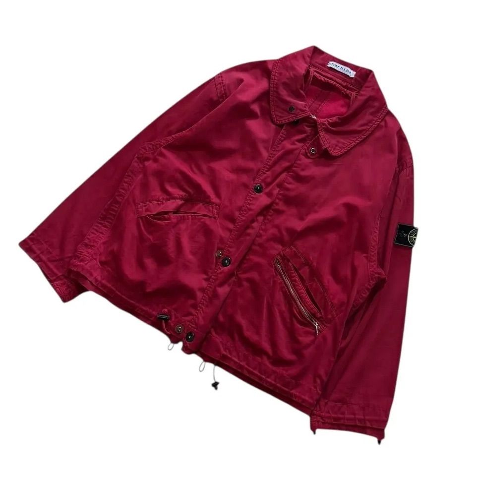 90 s Stone Island Raso Gommato