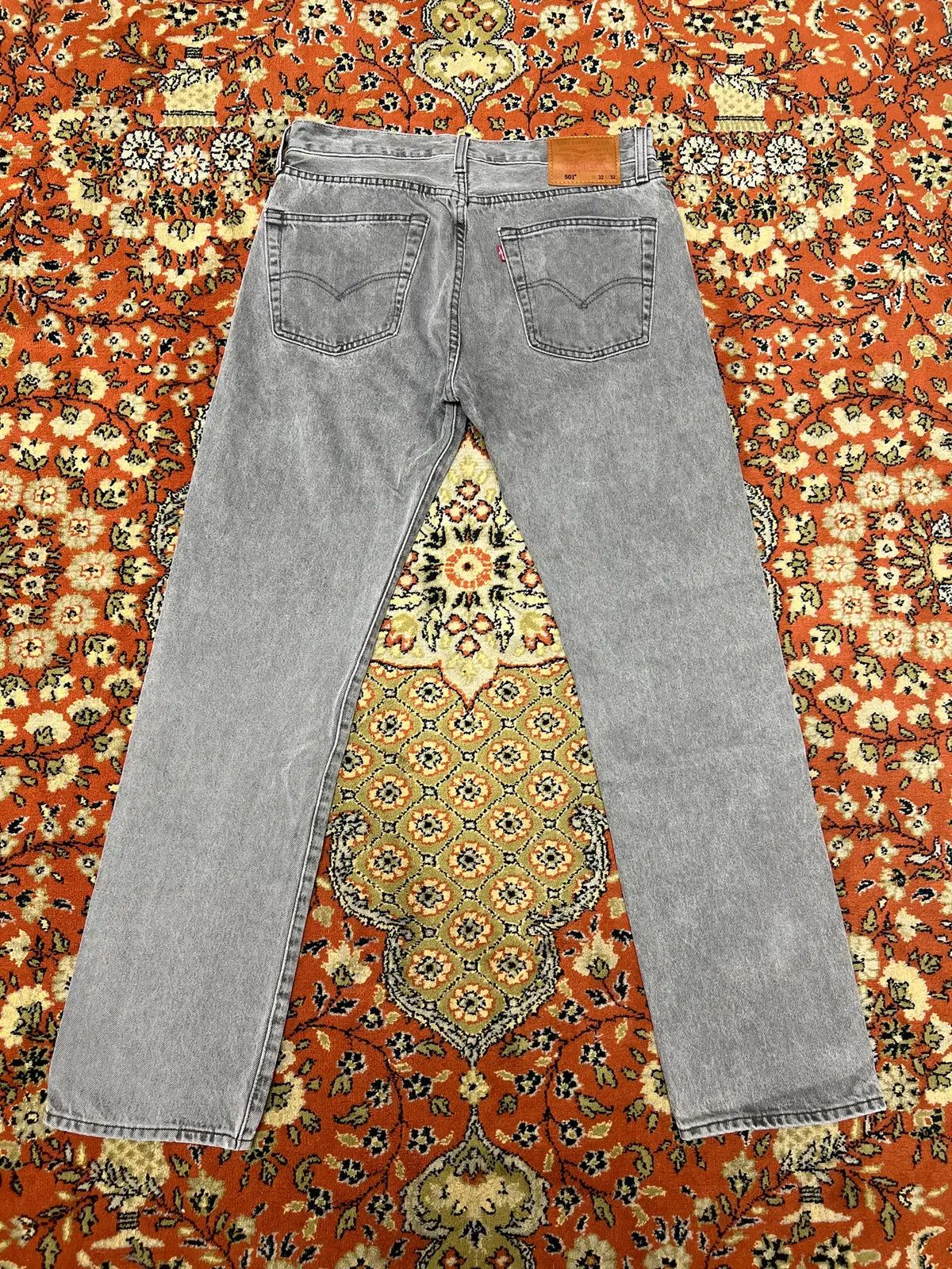 32 リーバイス 501 ビッグE ム グレー デニムパンツ