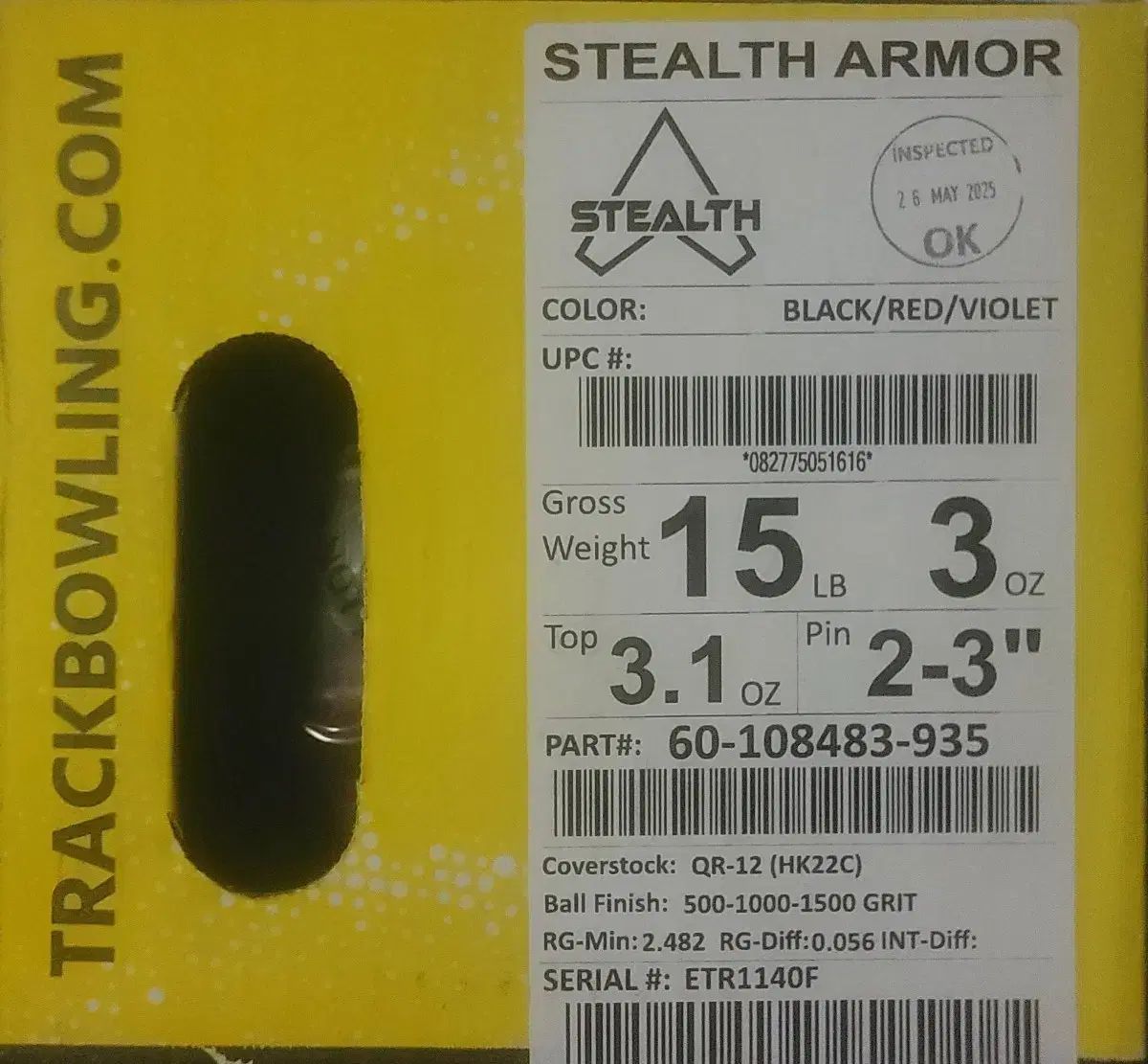 STEALTH ステルス アーマー 15 P