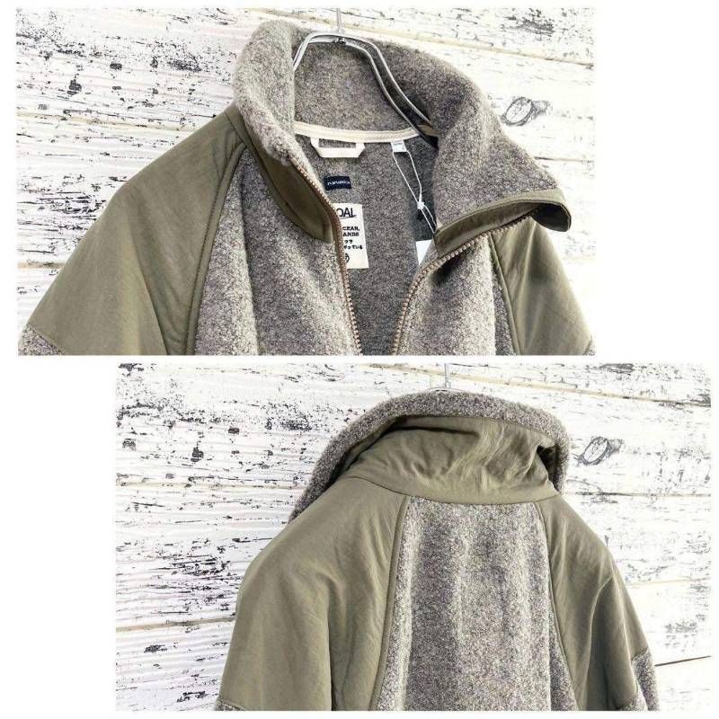 タグ付き・未使用品】 nanamica ナナミカ ボイルド ウール ジップ