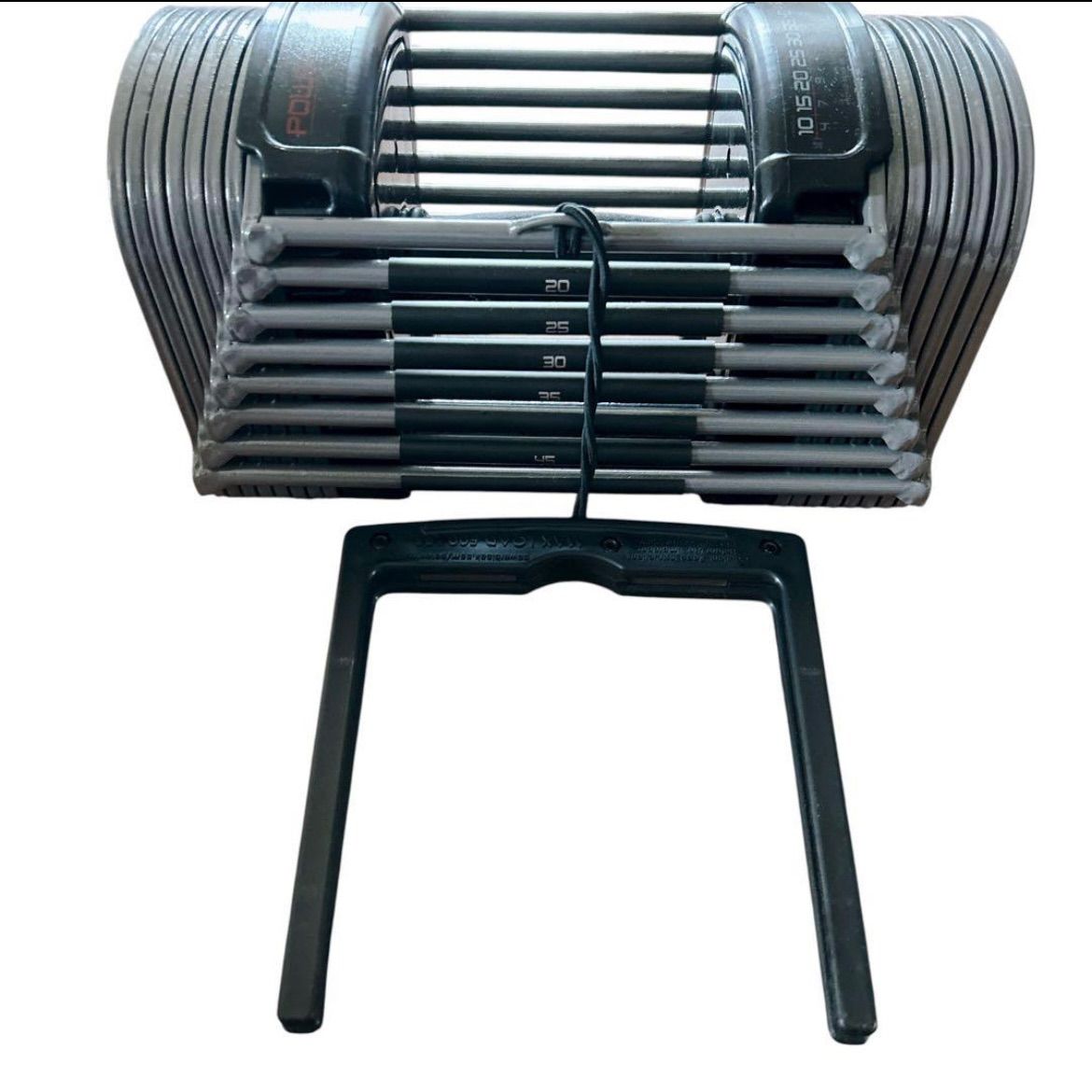 美品 POWERBLOCK50 パワーブロック 可変式ダンベル 50ポンド ② - メルカリ