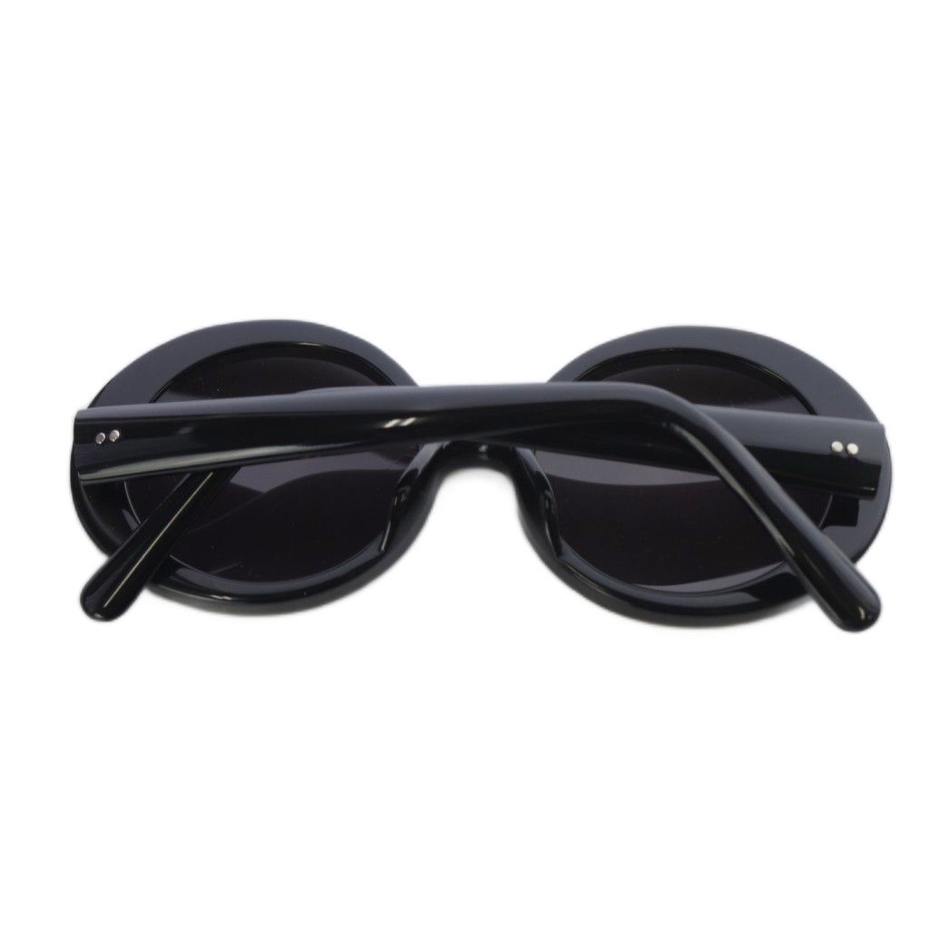 ソラックザーデ SOLAKZADE取扱い ラウンドフレーム サングラス ヴィンテージ 黒