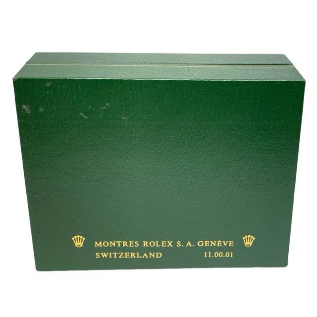 ロレックス 時計用 空き箱 ケース 空箱 緑 11.00.01 グリーン ROLEX