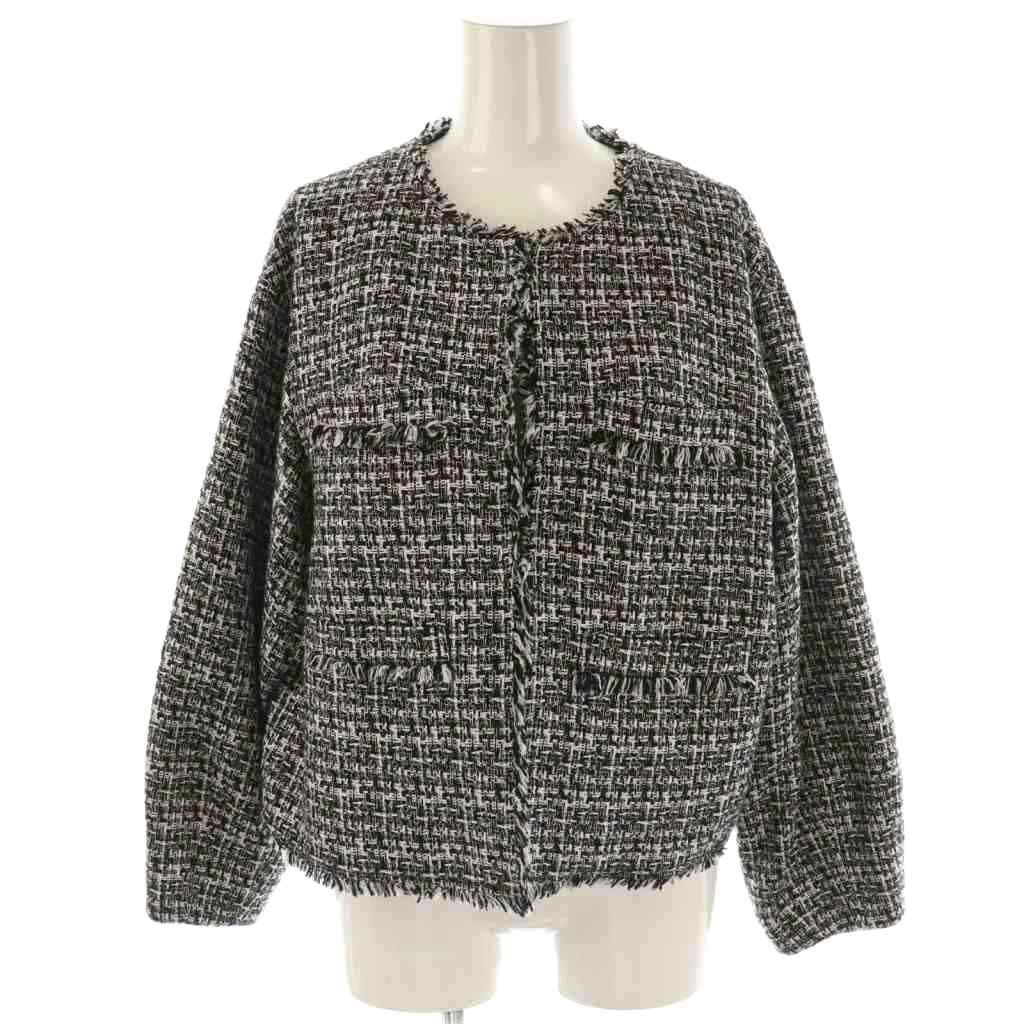 23区 オンワード樫山 vingt-trois 24SS ファンシーミックスツイード