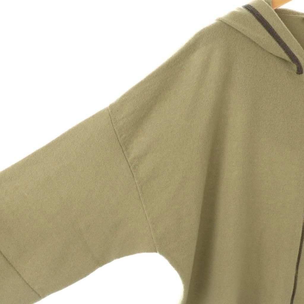 ファビアナフィリッピ FABIANA FILIPPI ジップアップ ニット パーカー