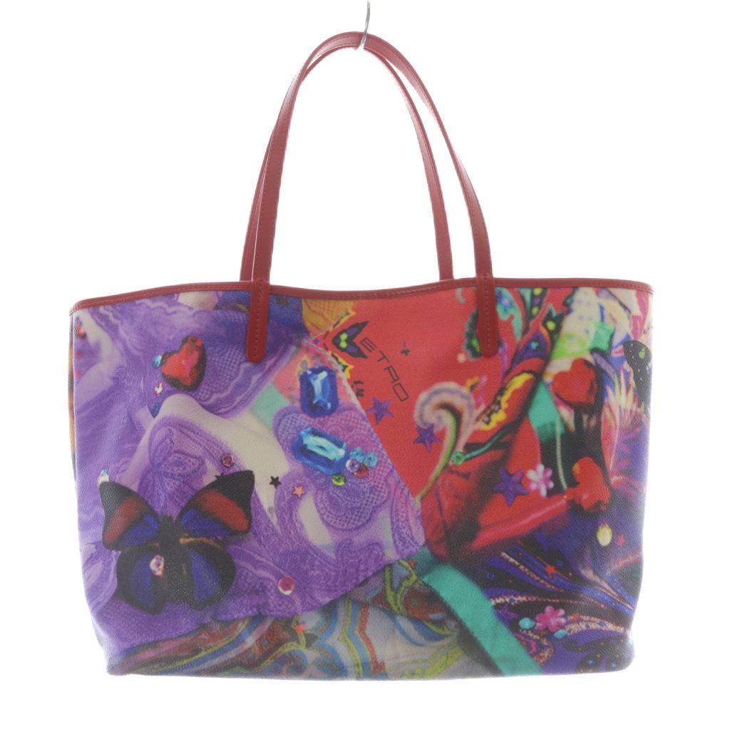 エトロ ETRO 蜷川実花コラボ エデン トートバッグ チェーンショルダー