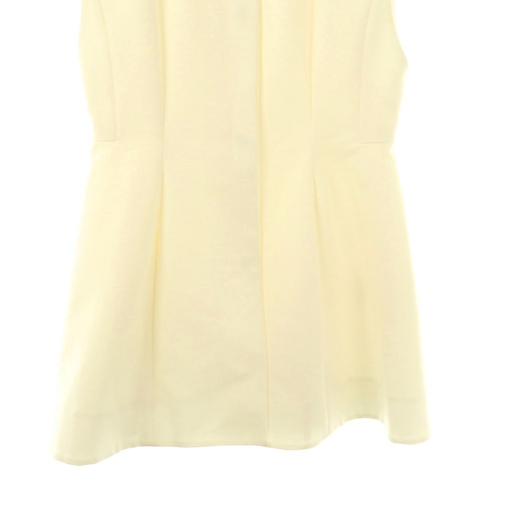 ル フィル LE PHIL 23AW ダブルクロスストレッチペプラムジレ ベスト F