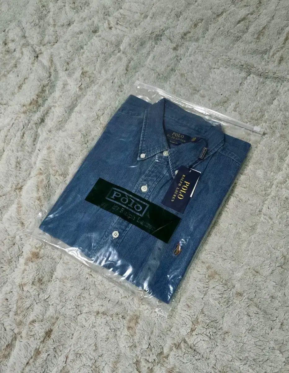 極美品✨⠀】POLOラルフローレンインディゴデニムシャツ