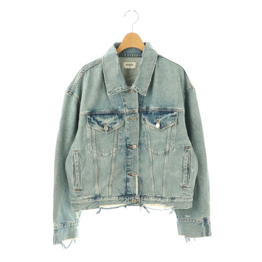 エーゴールドイー AGOLDE MARTIKA JACKET ジャケット Gジャン ダメージ