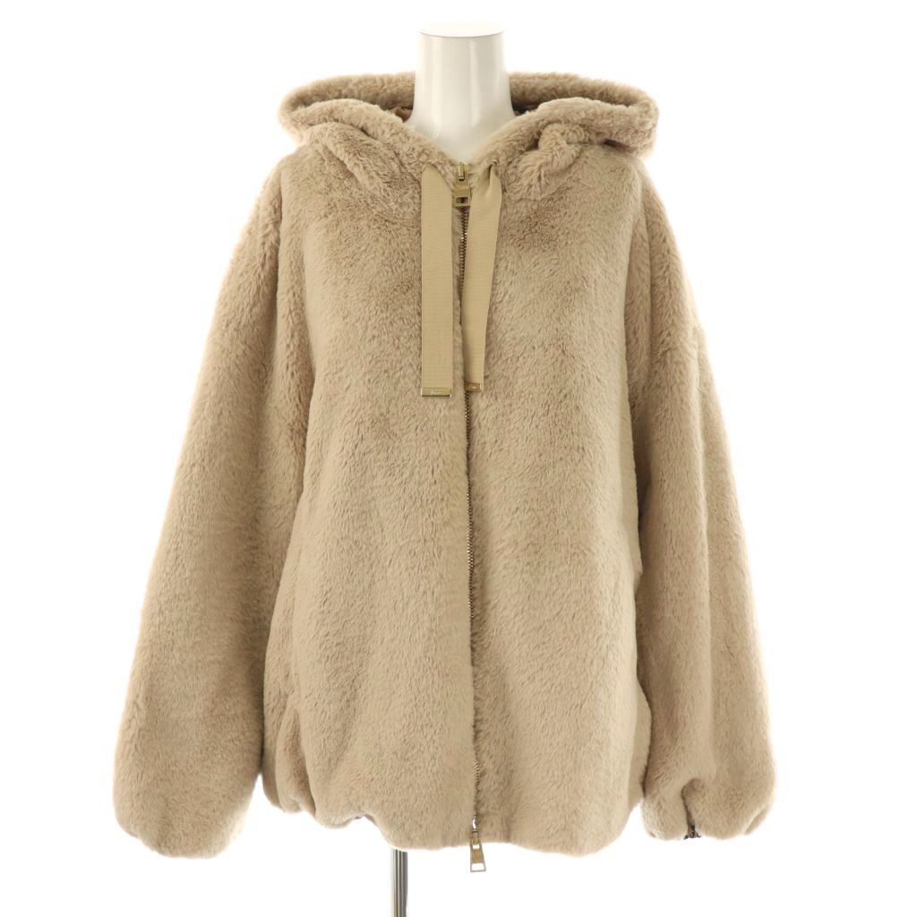 ヘルノ HERNO SOFT OVERSIZE BOMBER フェイクファージャケット