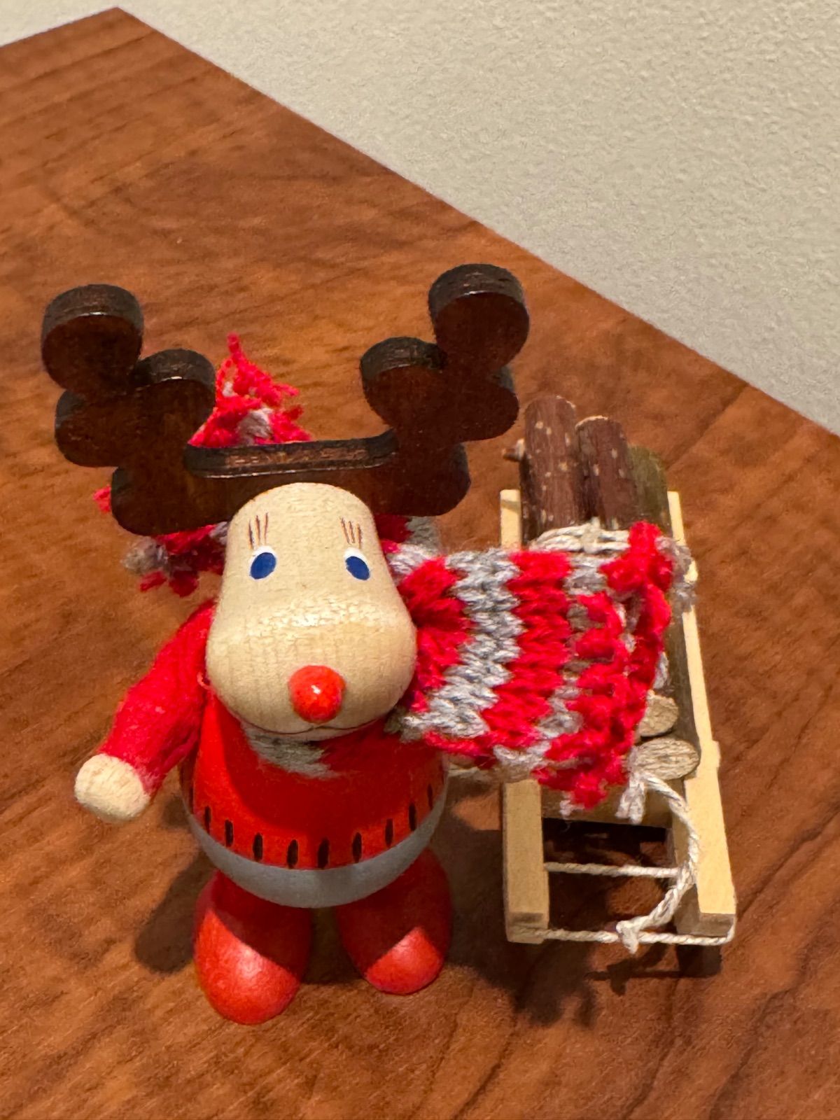 ノルディカ ニッセ 丸太をひいた胴長トナカイ - メルカリ