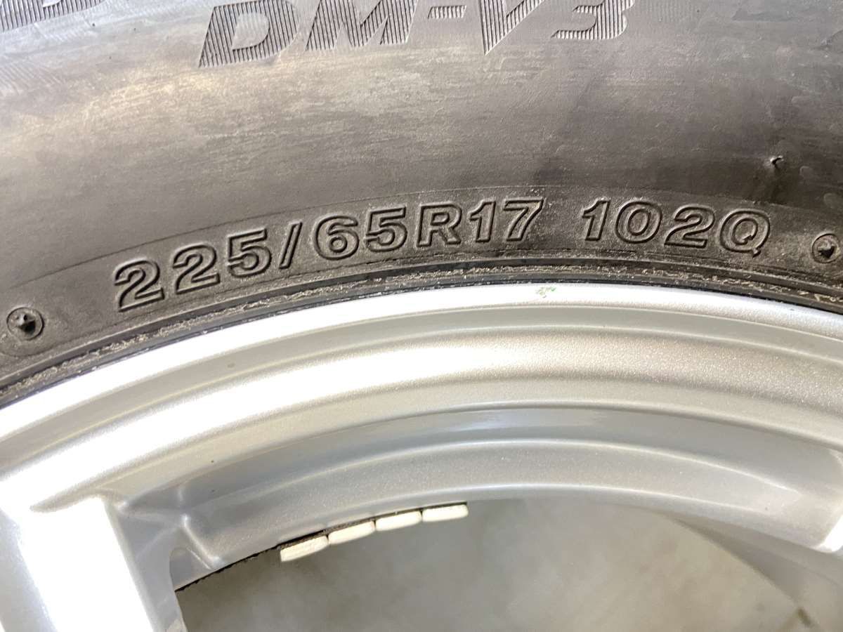  225 65 R 17 ブリヂストン ブリザック DM V 3 x 7 0 48 114 5穴 タイヤ スタッドレスタイヤ ホイールセット 4本セット w タイヤ ホイールセット タイヤ ホイール