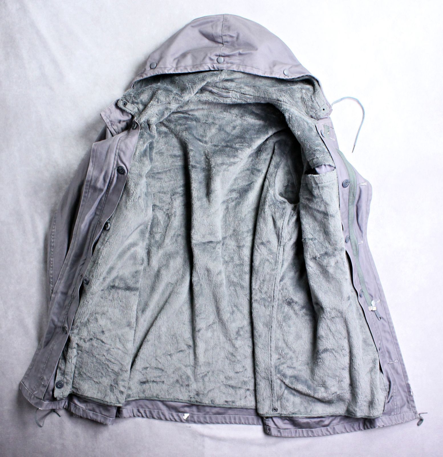 ドイツ軍モッズコート　ボアライナー付き GERMAN MILITARY】ドイツ軍 ボアライナー付き モッズコート レアな