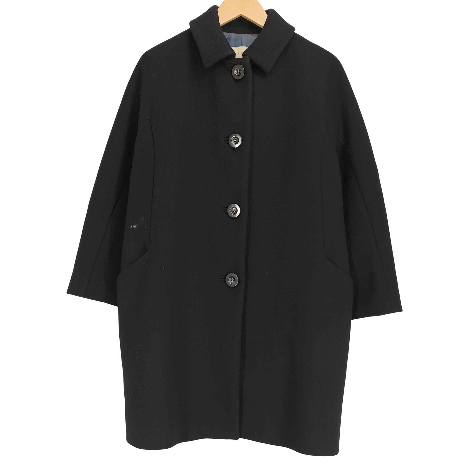 デプレ DES PRES 22AW ウール ショート ステンカラーコート レディース