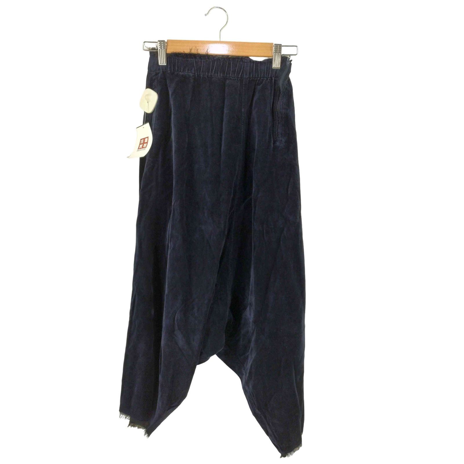 コムデギャルソン COMME des GARCONS AD 2003 ベロアサルエルパンツ レディース S