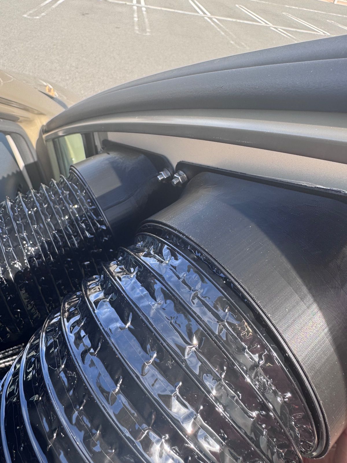 エコフロー ECOFLOW WAVE2 WAVE3 専用 ダクト取付用 パーツ 運転席ドア