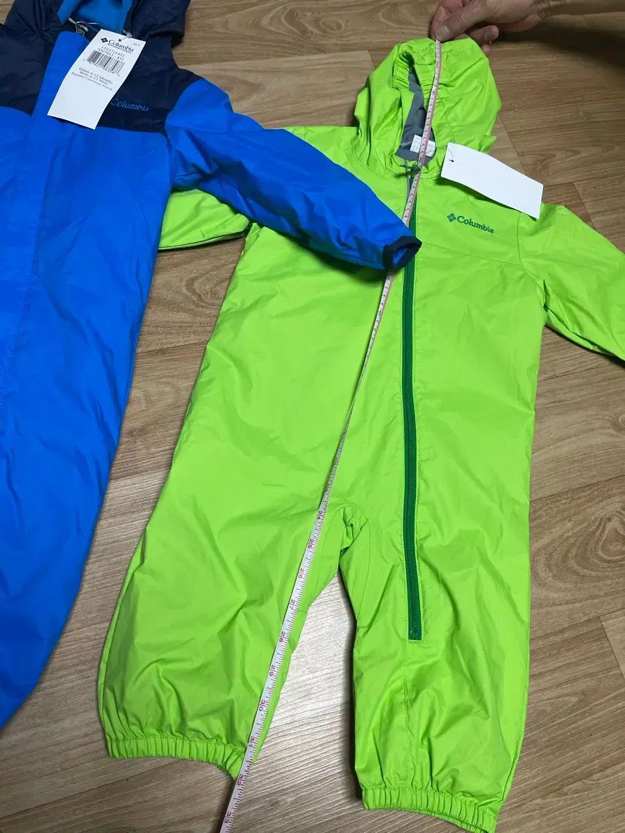 Columbia 宇宙服 6 12ヶ月 蛍光 ブルー