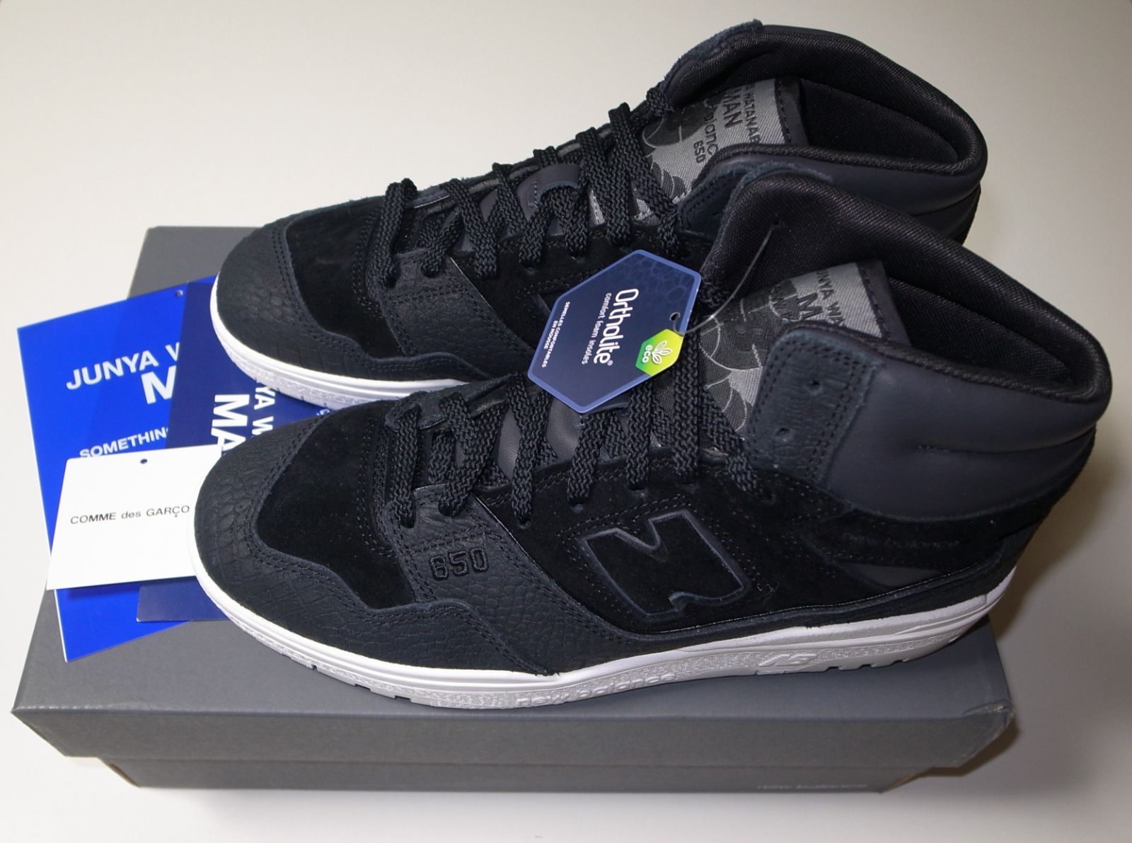 JUNYA WATANABE MAN × new balance BB650 27cm black white 23AW