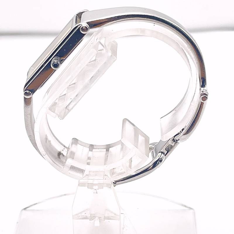 稼働 GUCCI グッチ 1500L レディース腕時計 シルバー アイボリー文字盤