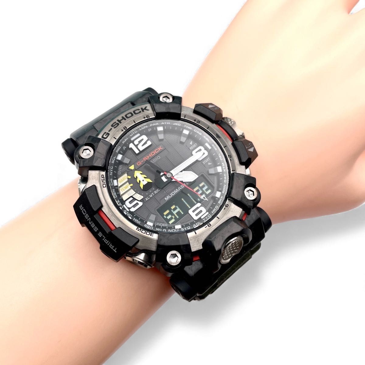 極美品 □ 稼働 カシオ G-SHOCK GWG-2000 MUDMASTER マッドマスター