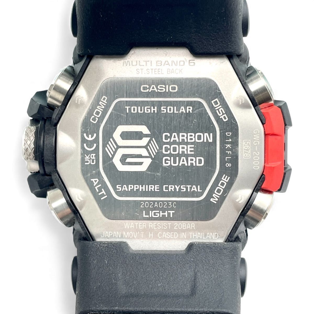 極美品 □ 稼働 カシオ G-SHOCK GWG-2000 MUDMASTER マッドマスター