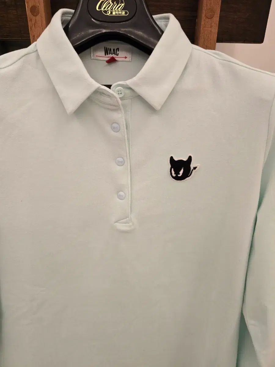 ワック レディース 冬 ゴルフ ワキ 起毛 長袖 カラーTシャツ