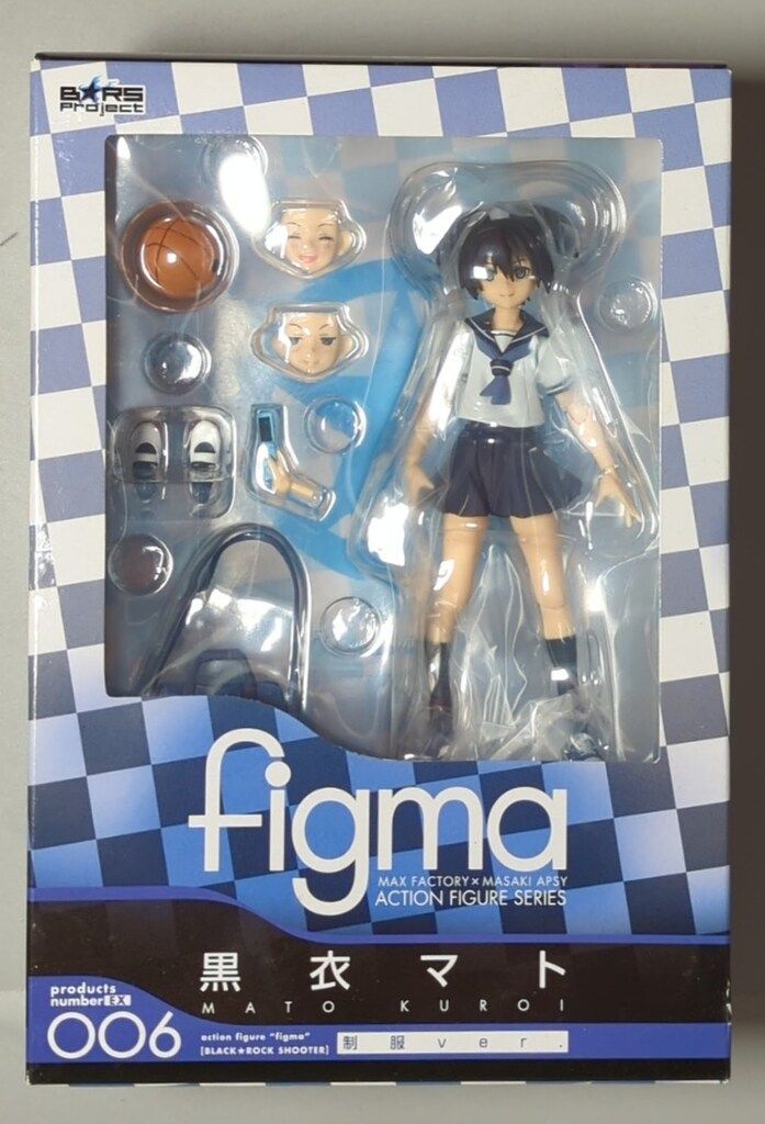 MAXFACTORY figma ブラック☆ロックシューター 黒衣マト 制服ver EX