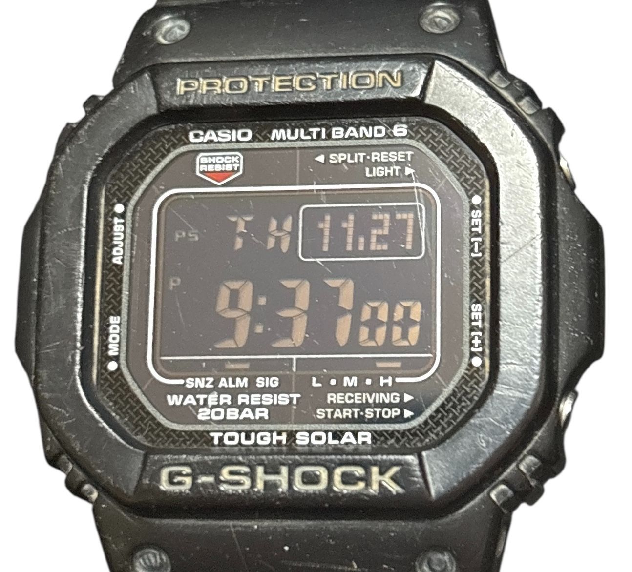 CASIO カシオ G SHOCK GW M 5610 U 1 BJF 電波ソーラー タフソーラー デジタル ブラック マルチバンド6