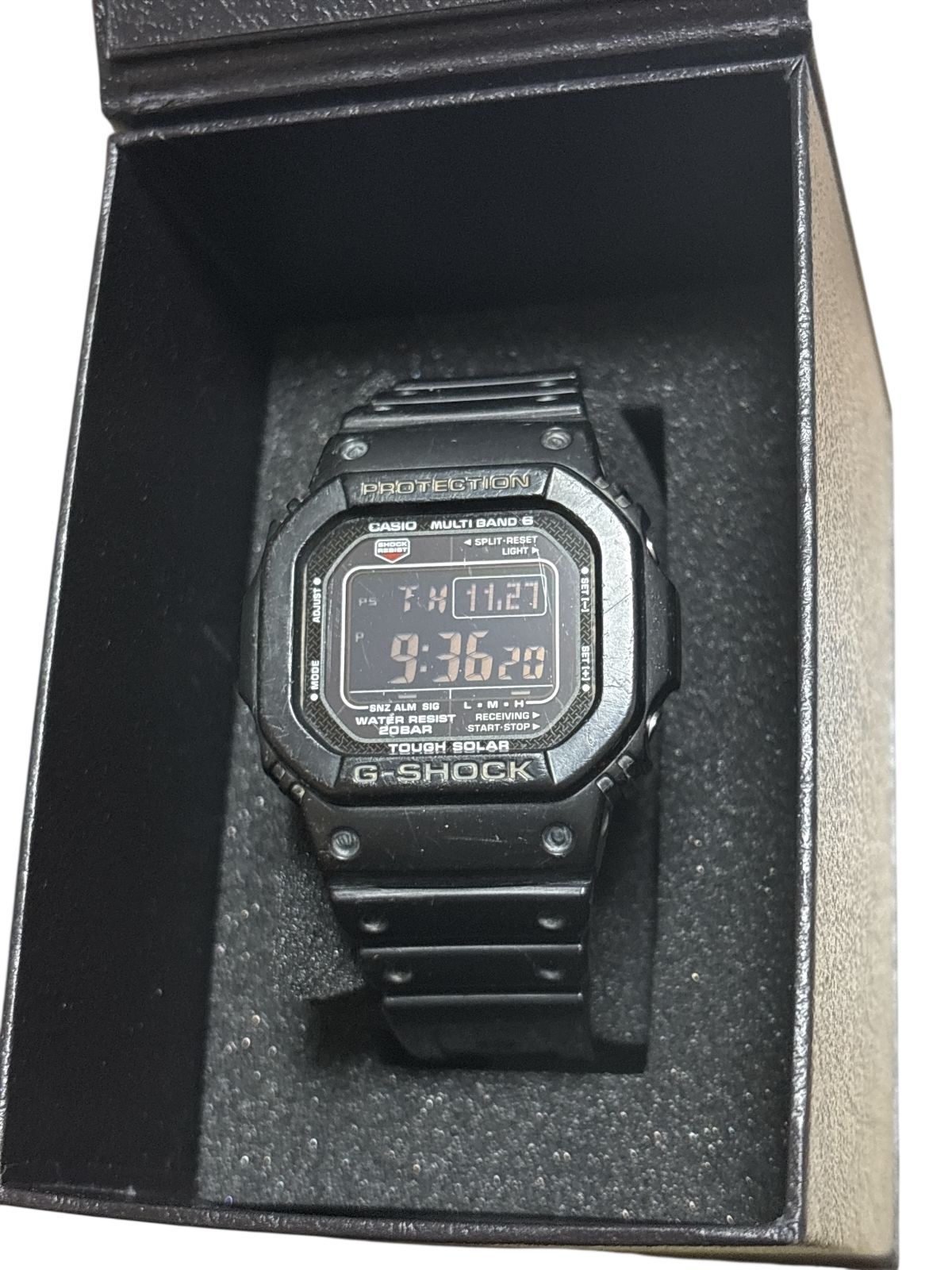 CASIO カシオ G-SHOCK GW-M 5610 U-1 BJF 電波ソーラー タフソーラー デジタル ブラック マルチバンド6