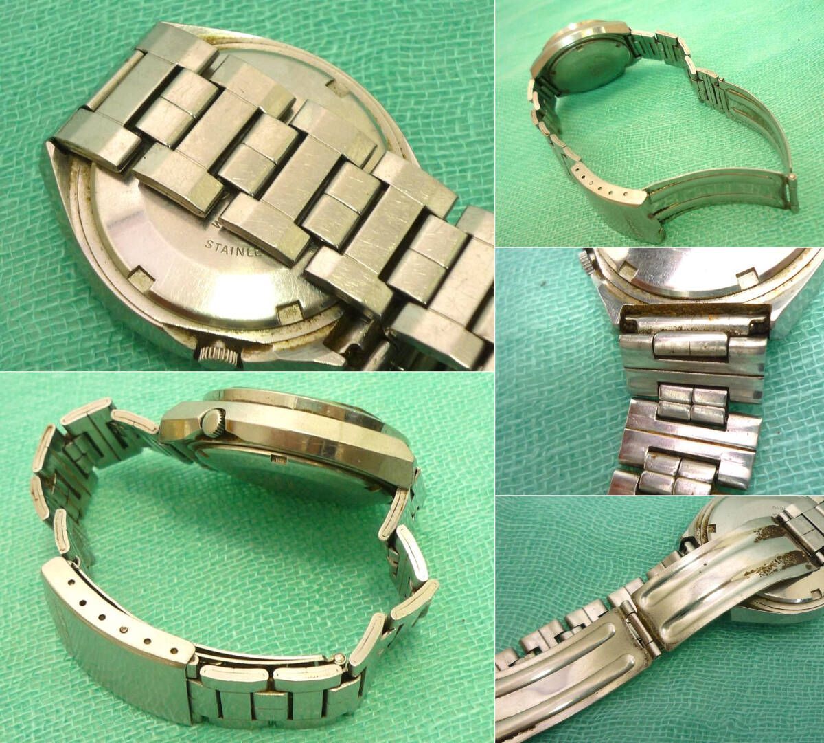 SEIKO セイコー 5アクタス/SS/23 JEWELS/23石/5面カットガラス 
