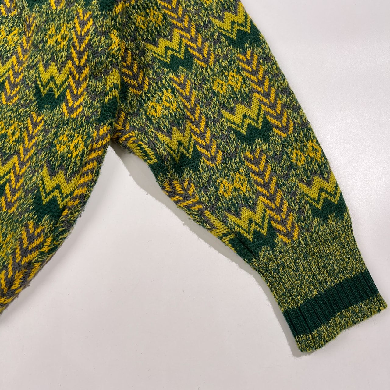 90s ビンテージ Christian Dior クリスチャンディオール 総柄 ウール