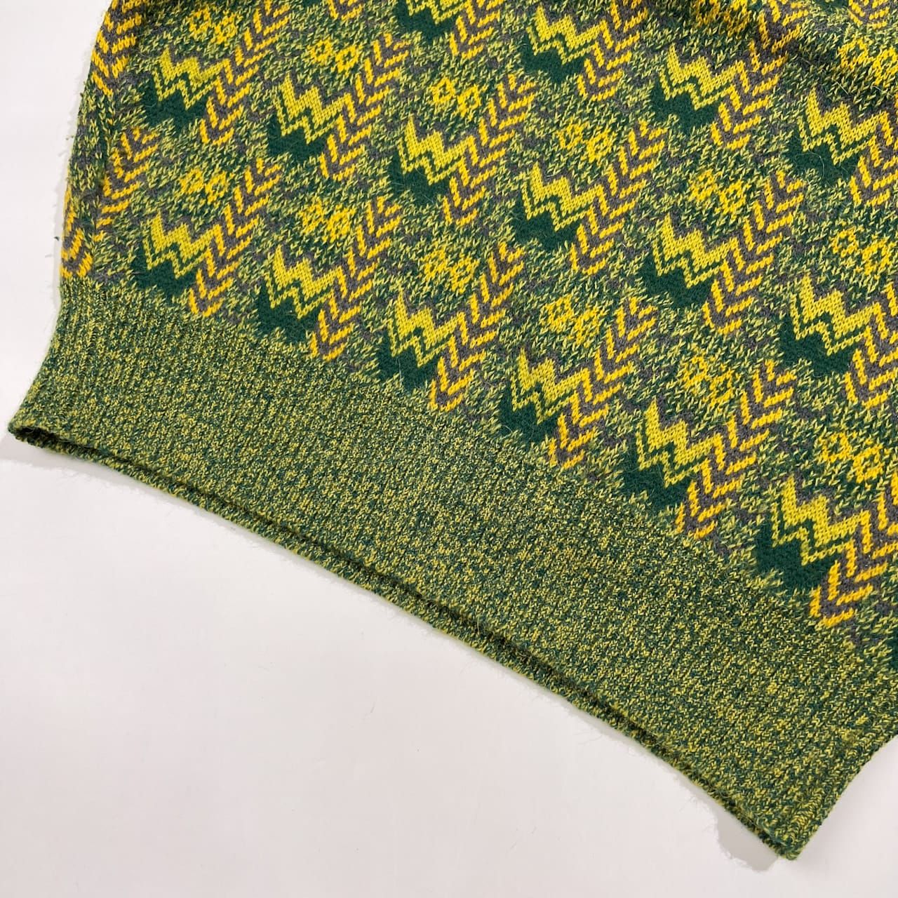 90s ビンテージ Christian Dior クリスチャンディオール 総柄 ウール