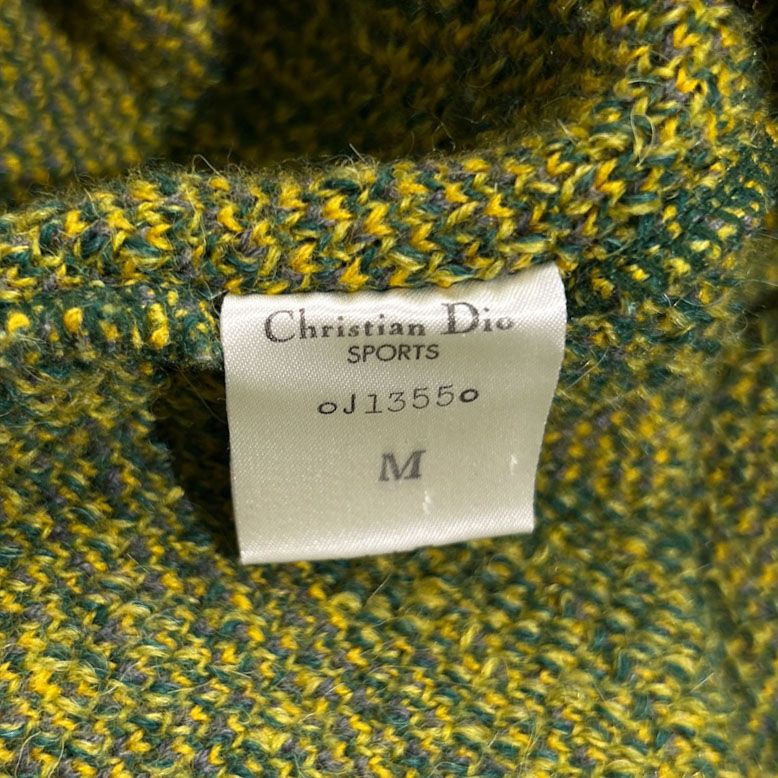 90s ビンテージ Christian Dior クリスチャンディオール 総柄 ウール