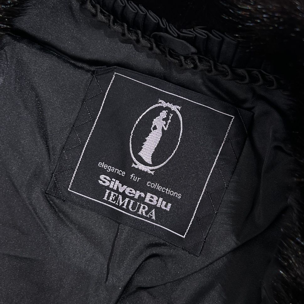 本毛皮 Silver Blu IEMURA シルバーブルーイエムラ 高級 MINK ミンク