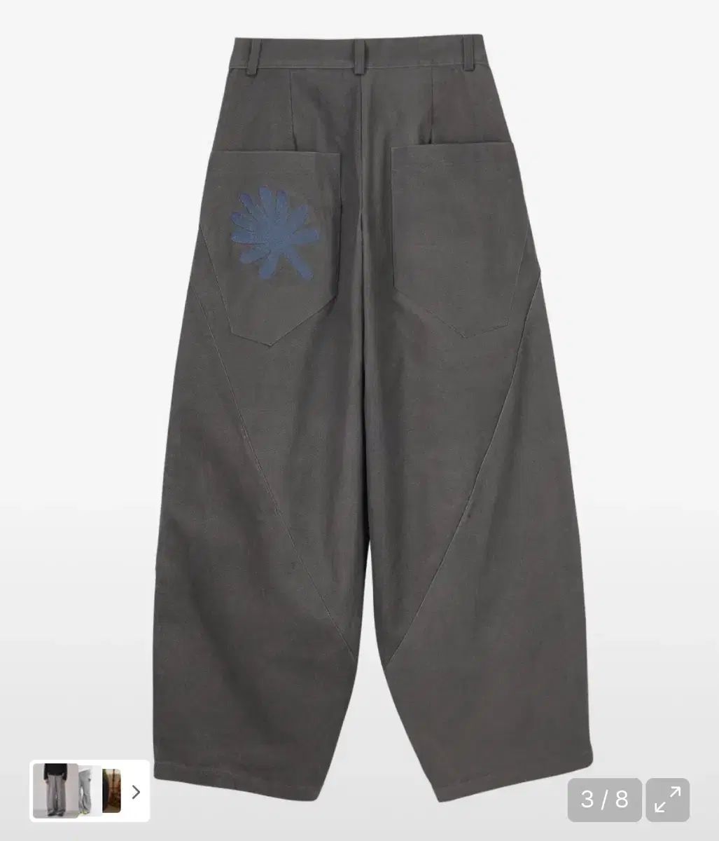 タンデム バルーン チノ パンツ パープルグレー