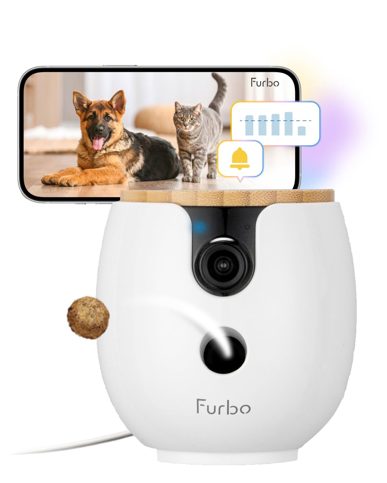 Furbo ドッグカメラ ファーボ 【新型】Furboドッグカメラ - 360