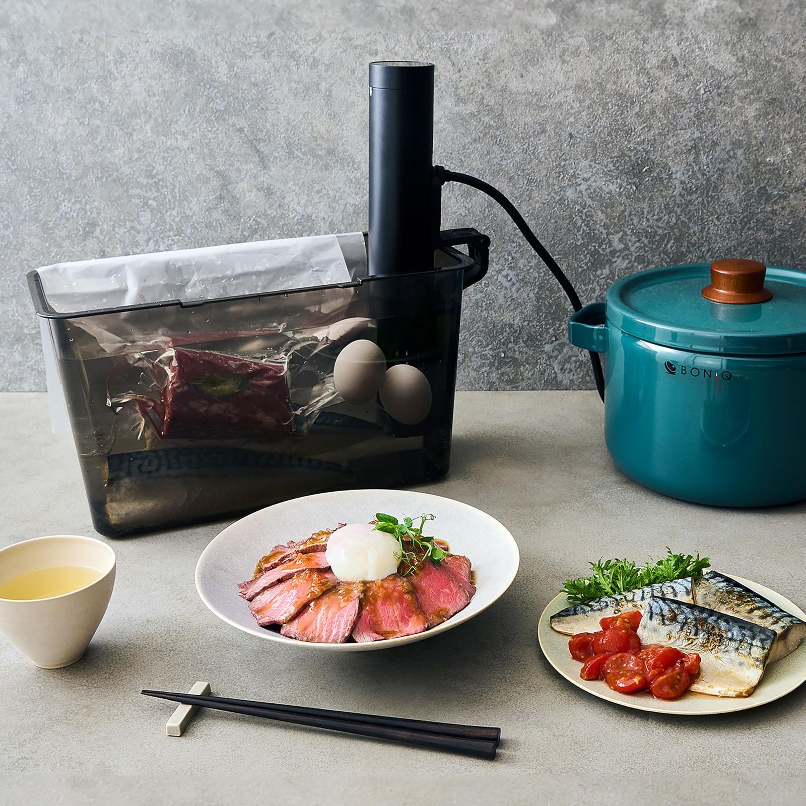 BONIQ ボニーク 低温調理用 耐熱袋 BONI BAG 日本製 湯せん 冷凍 冷蔵