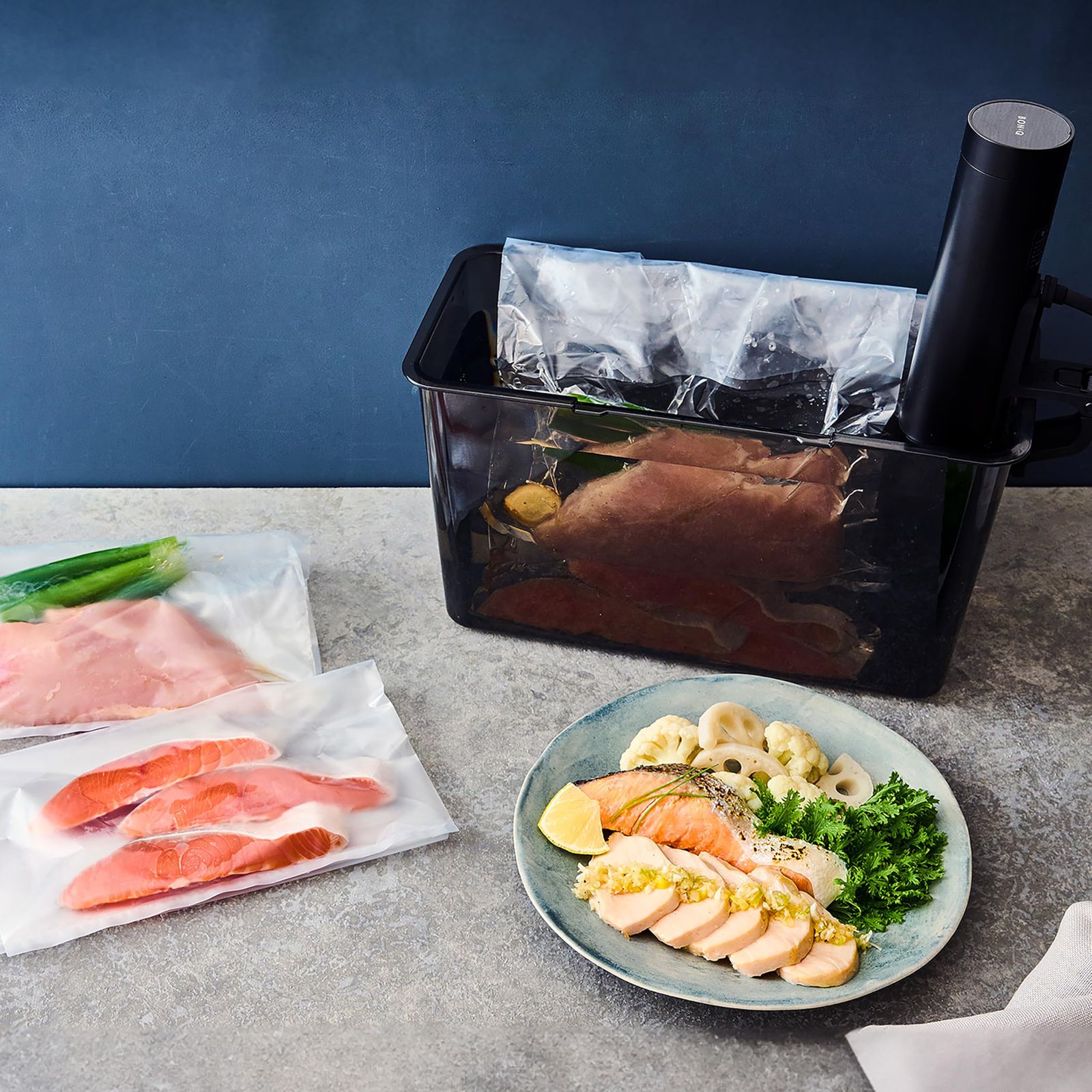 BONIQ ボニーク 低温調理用 耐熱袋 BONI BAG 日本製 湯せん 冷凍 冷蔵