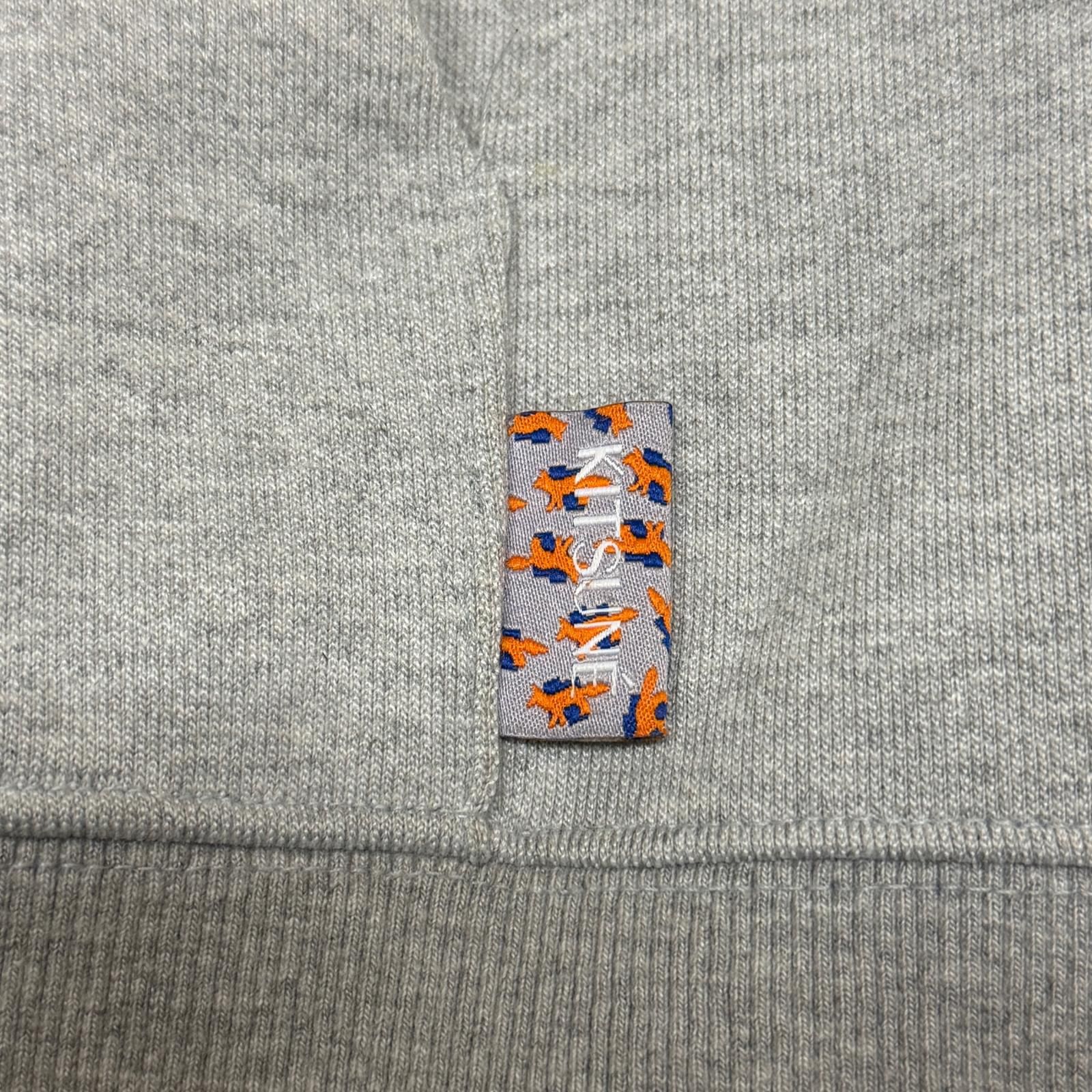 MAISON KITSUNE × ADER error 19SS Sweatshirt hoodie THE BLUE FOX 