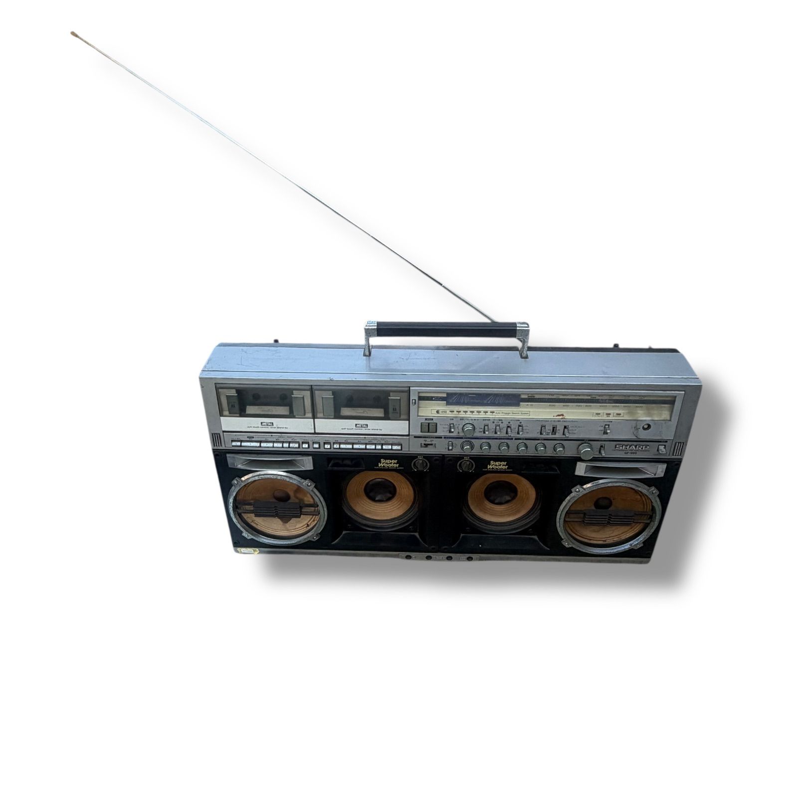 希少品】SHARP SEARCHER GF-999 /大型ラジカセ Wラジカセ AM FM ラジオ