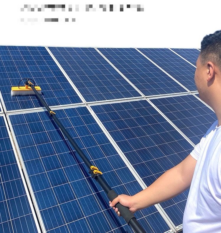 大好評 高所掃除ブラシ 外壁掃除 3.6 m 6 給水伸縮ブラシ 35 Cmブラシヘッド 窓ガラス 壁掃除 高所ワイパー 業務用 超ロングポール 取り外しが簡単