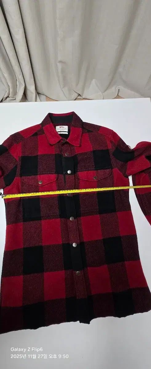 フェールラーベン カナダシャツ S