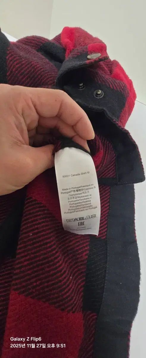  フェールラーベン カナダシャツ S その他 アウター