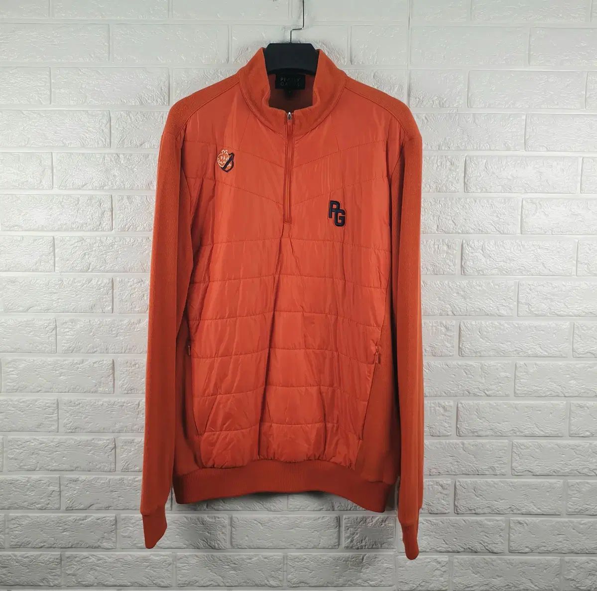 100 パーリーゲイツ ハーフジップアップ ニットTシャツ - メルカリ