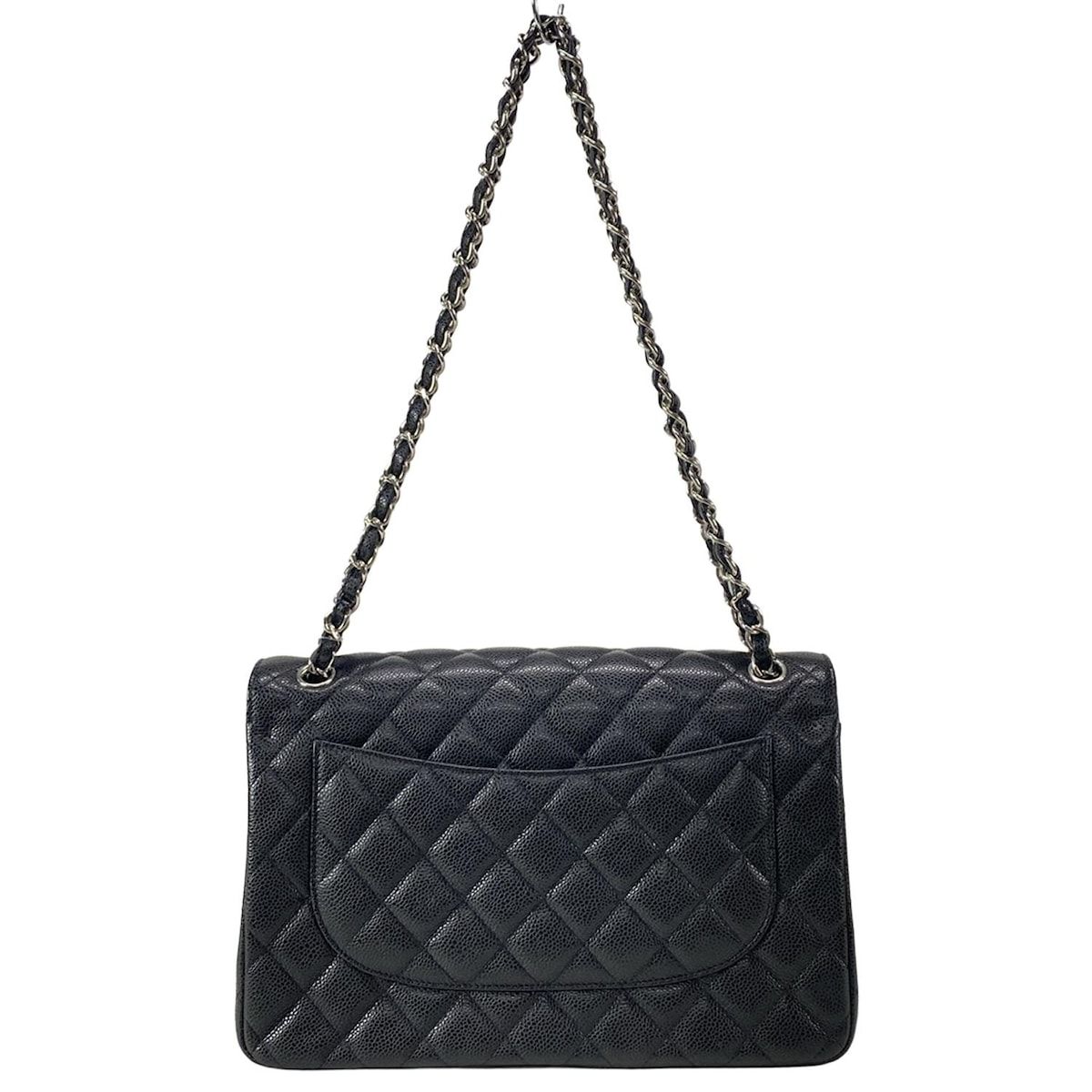 CHANEL(シャネル) ショルダーバッグ デカマトラッセ A58600 黒 ダブル