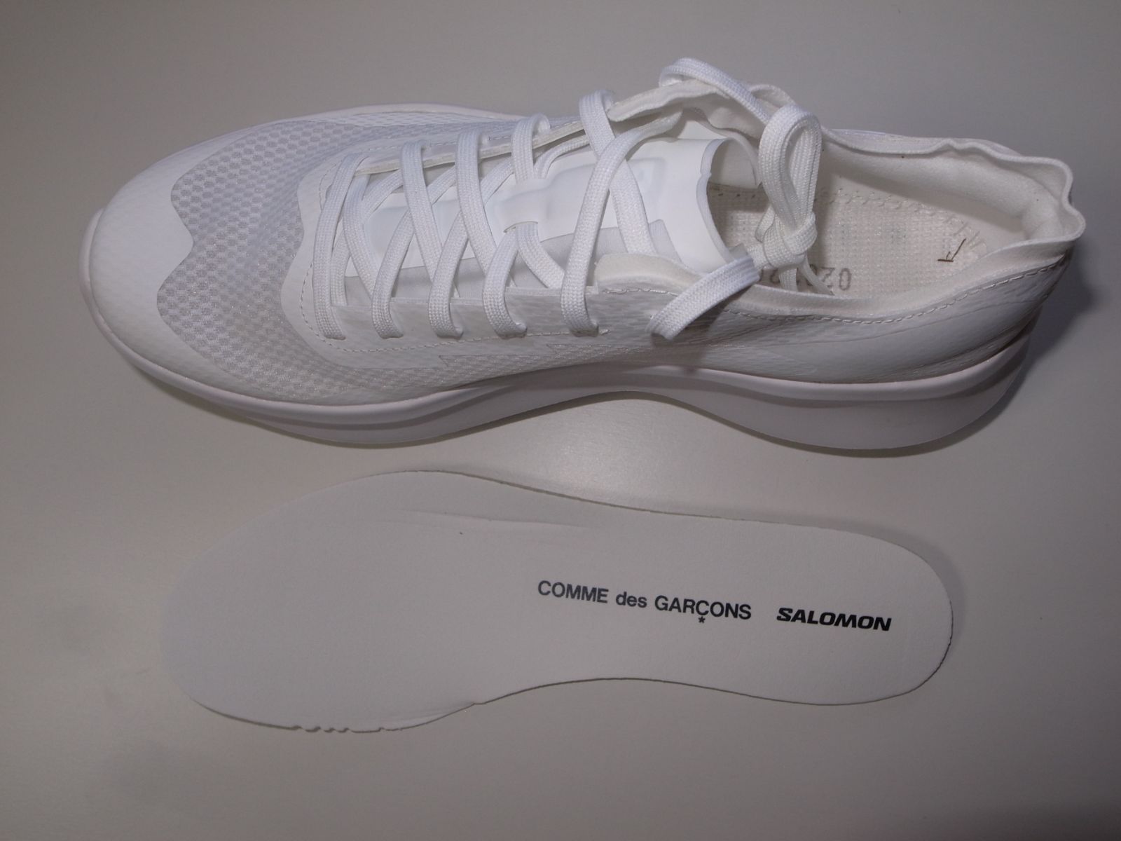 Comme des Garcons Salomon Phantasm 27cm white 24ss