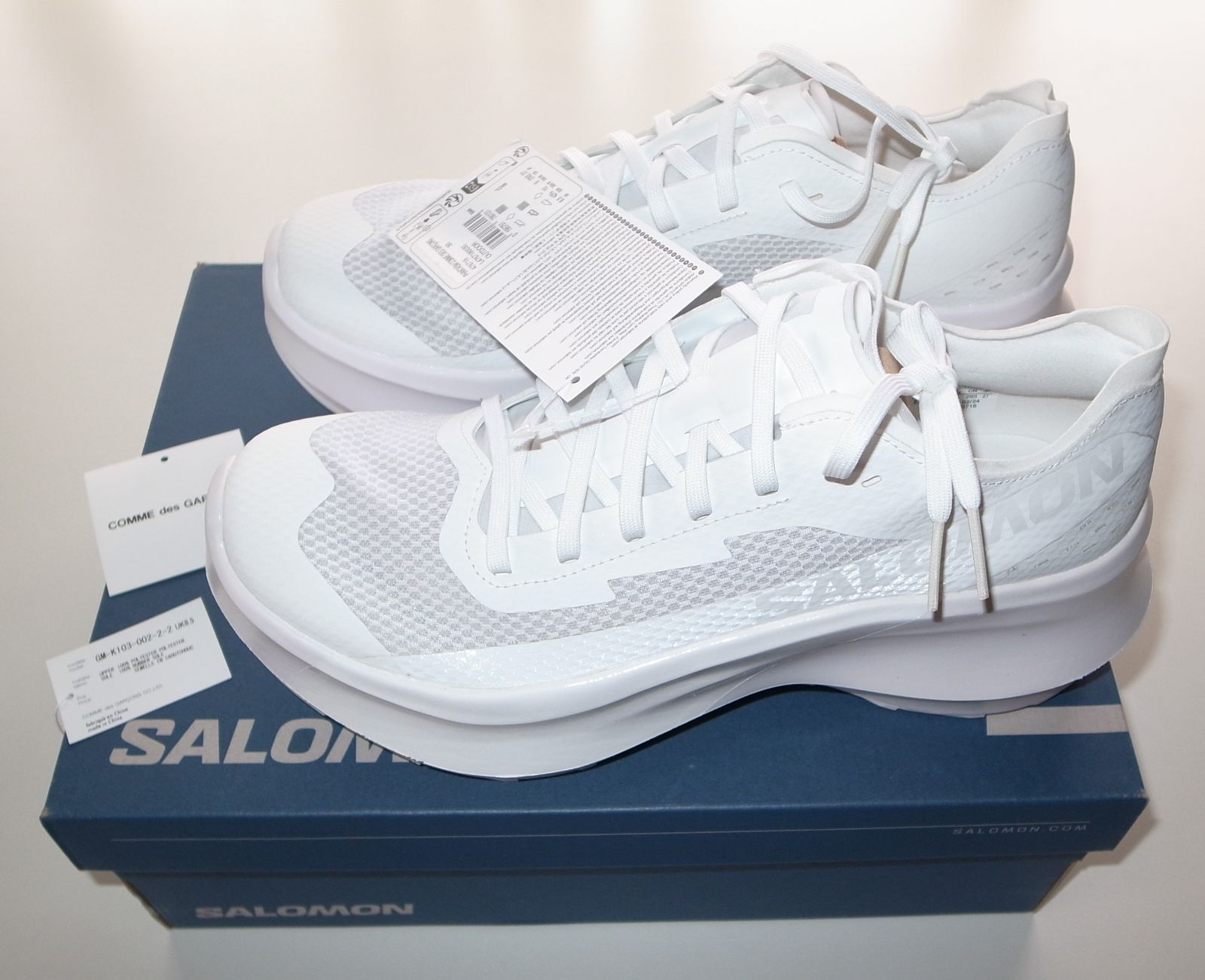 Comme des Garcons Salomon Phantasm 27cm white 24ss