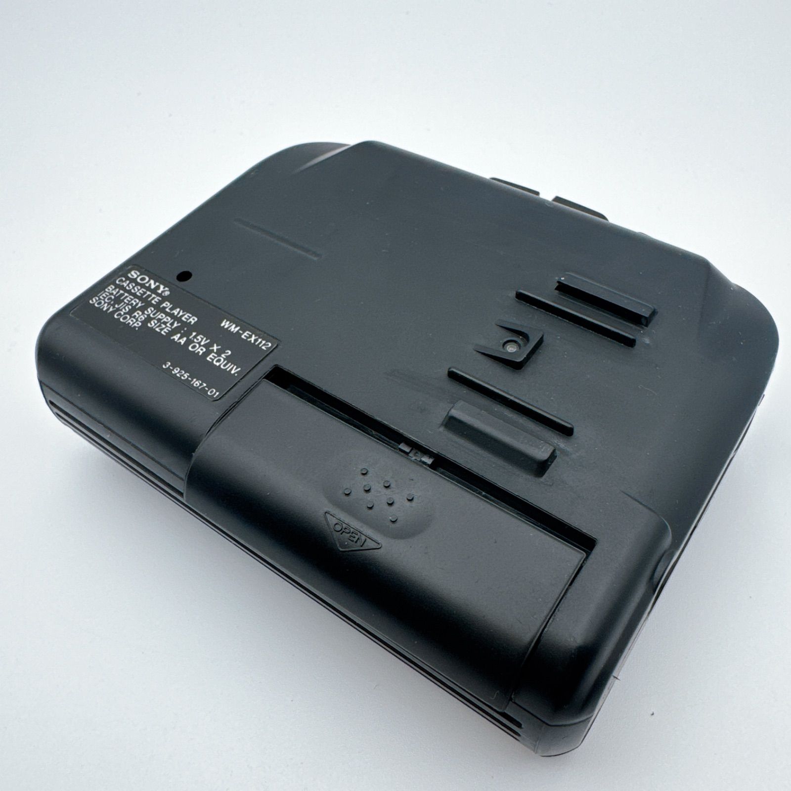 SONY WALKMAN WM-EX112 ブラック メガベース搭載 ベルト交換済み・整備