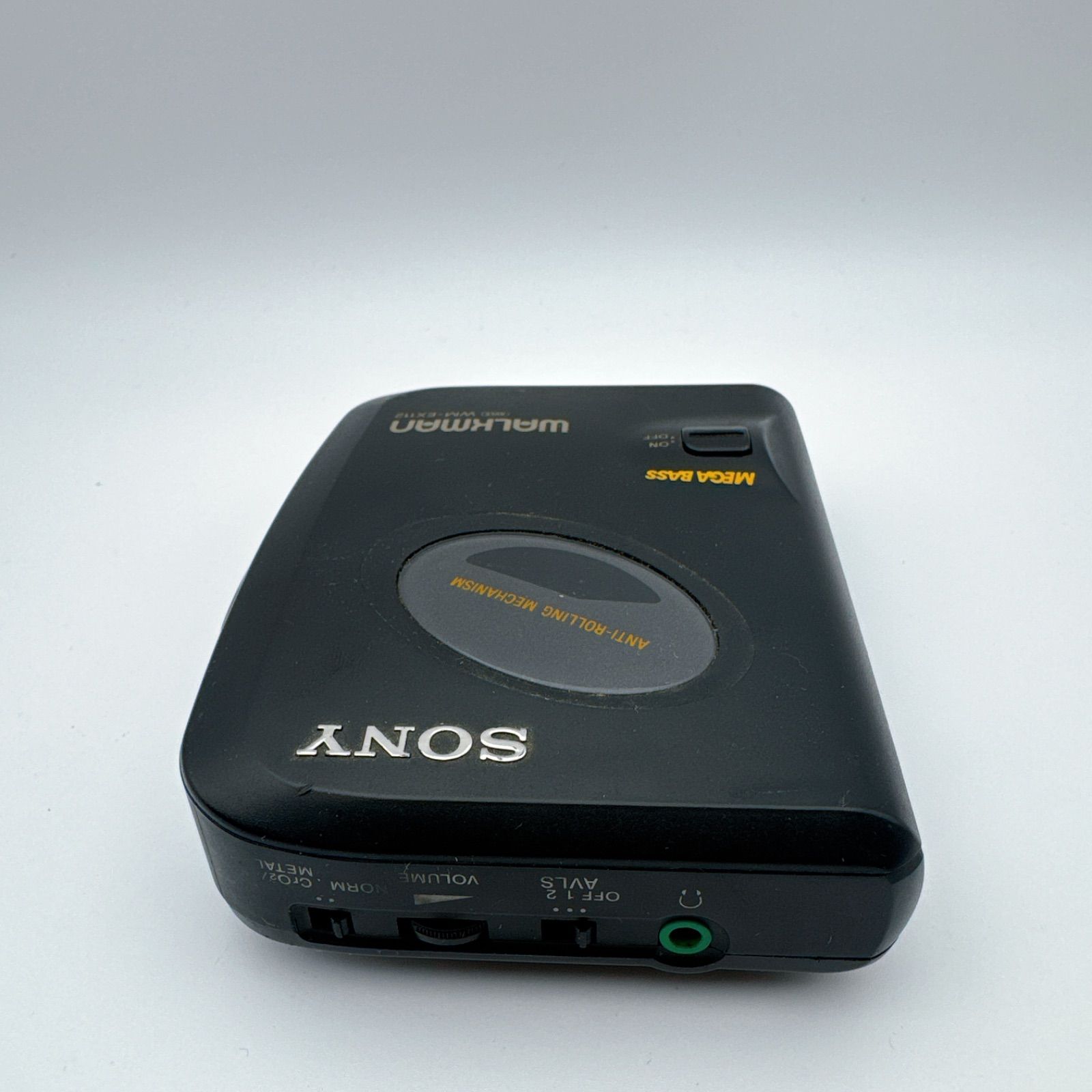 SONY WALKMAN WM-EX112 ブラック メガベース搭載 ベルト交換済み・整備